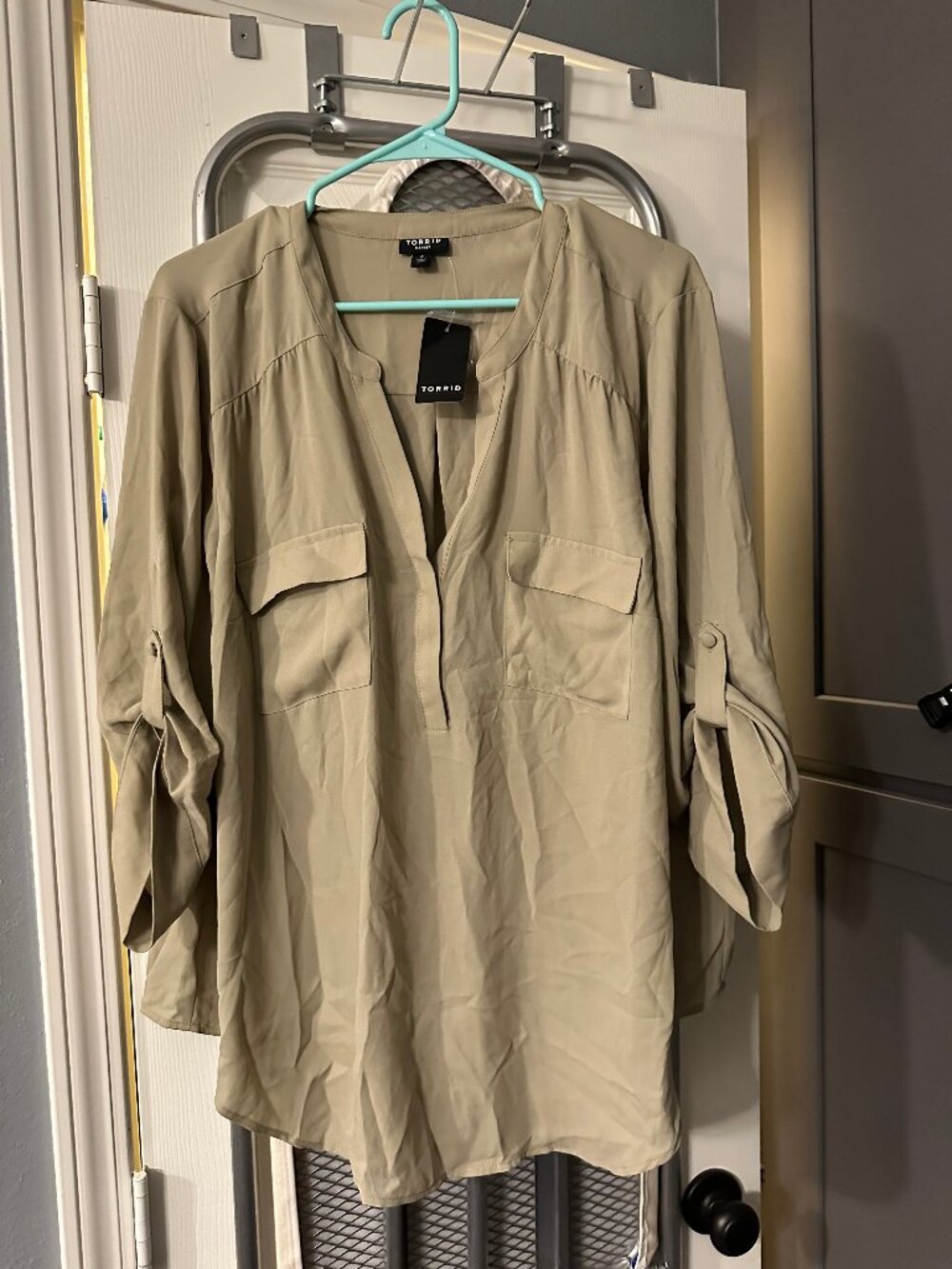 Khaki Blouse